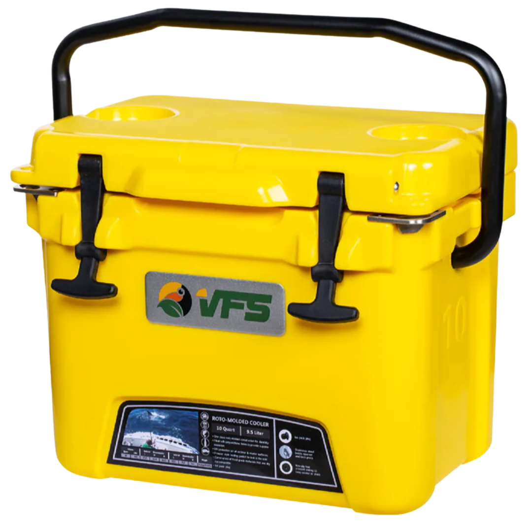 COOLER 10QT - YELLOW