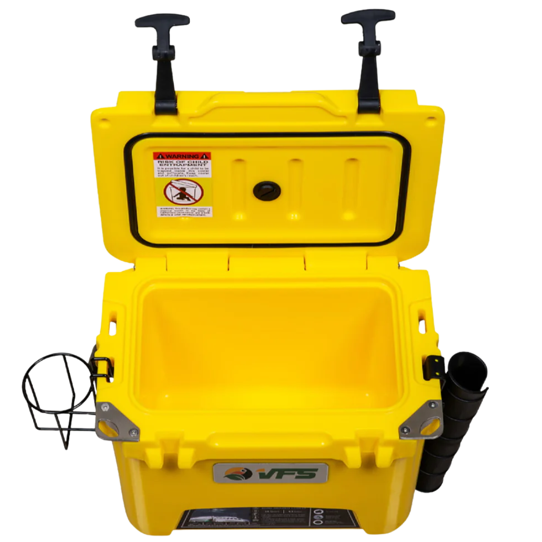 COOLER 10QT - YELLOW