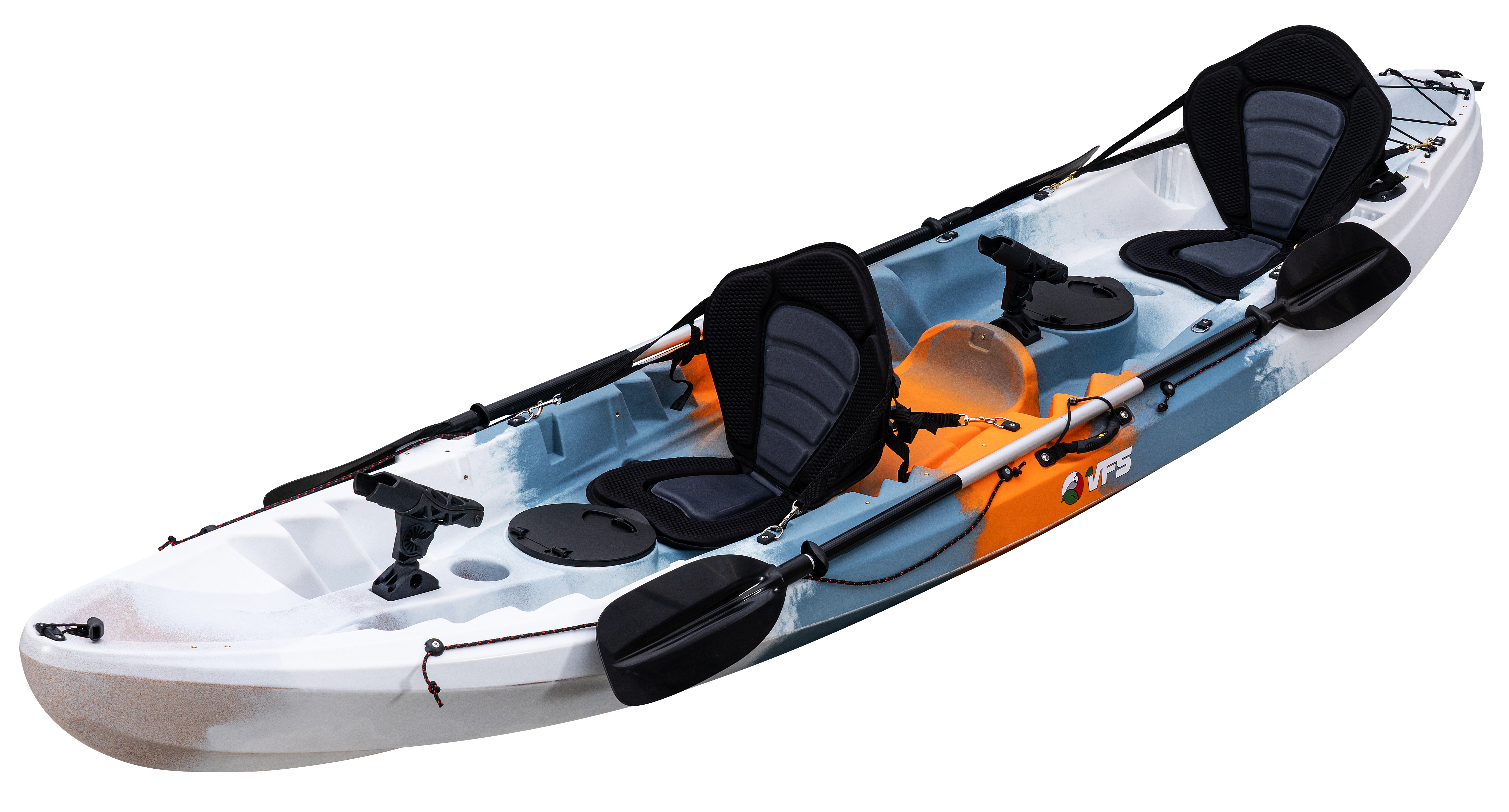 KAYAK COIBA 12FT - BLUE WHITE/ORANGE