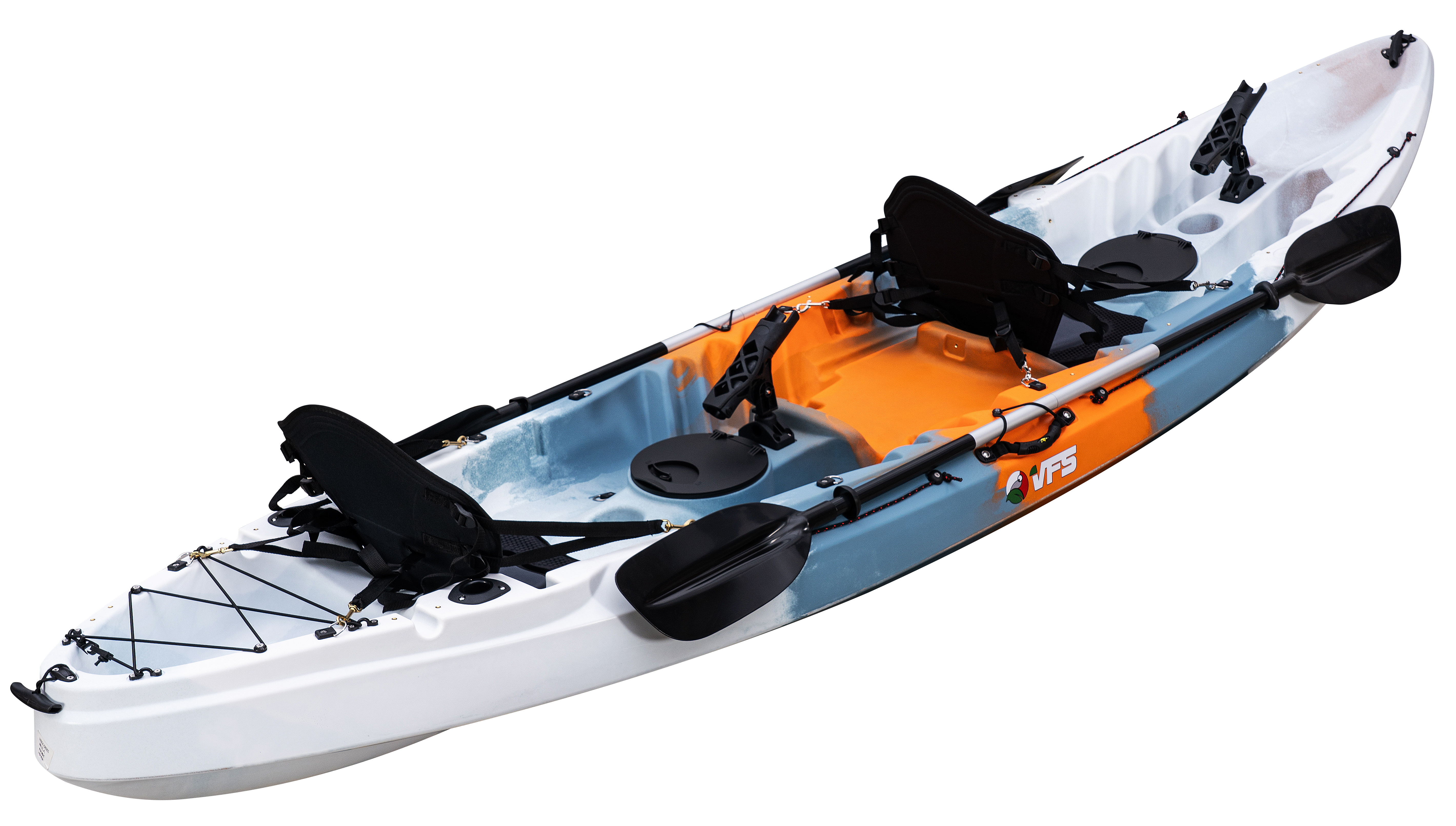 KAYAK COIBA 12FT - BLUE WHITE/ORANGE