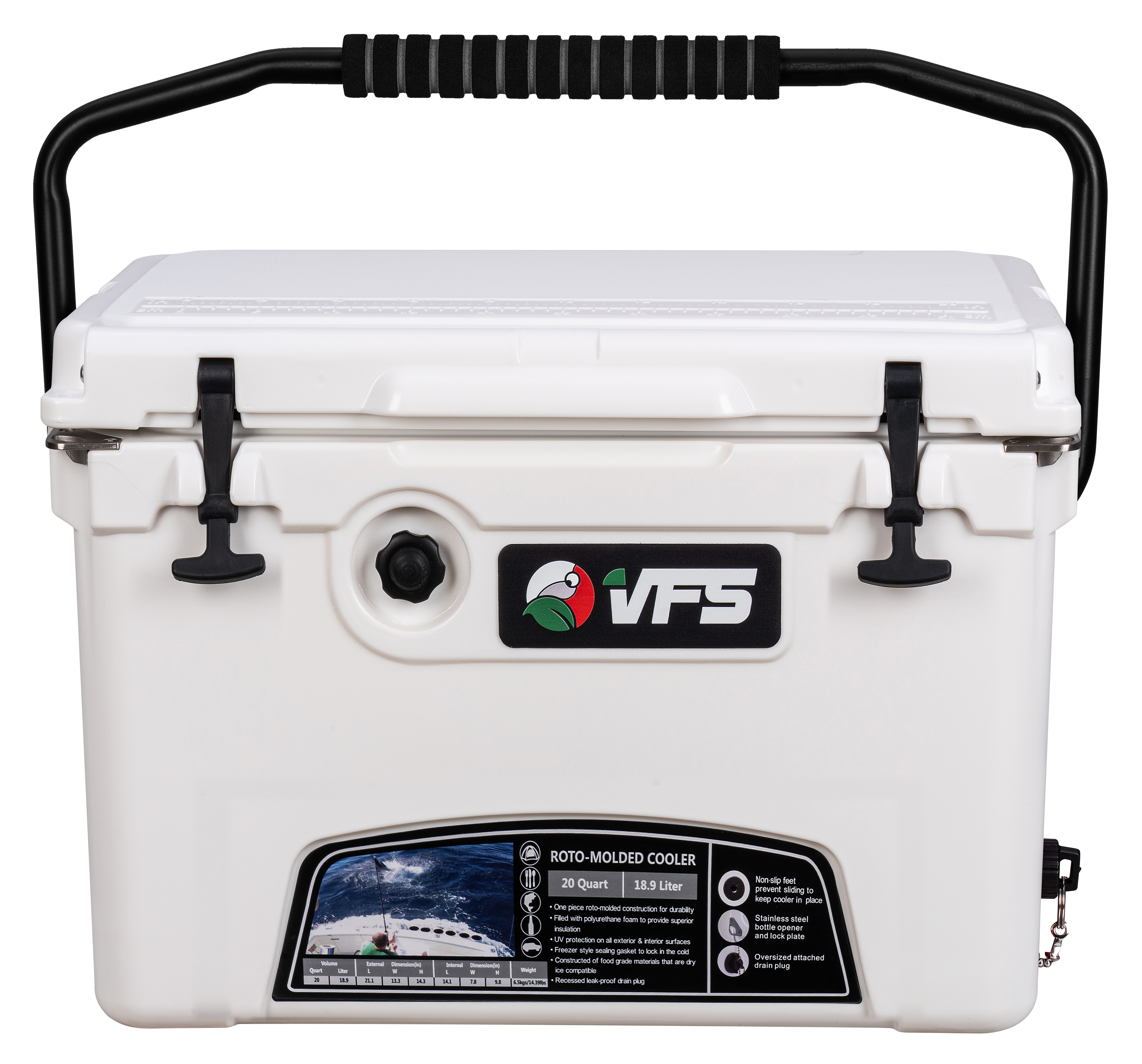 COOLER 20QT - WHITE