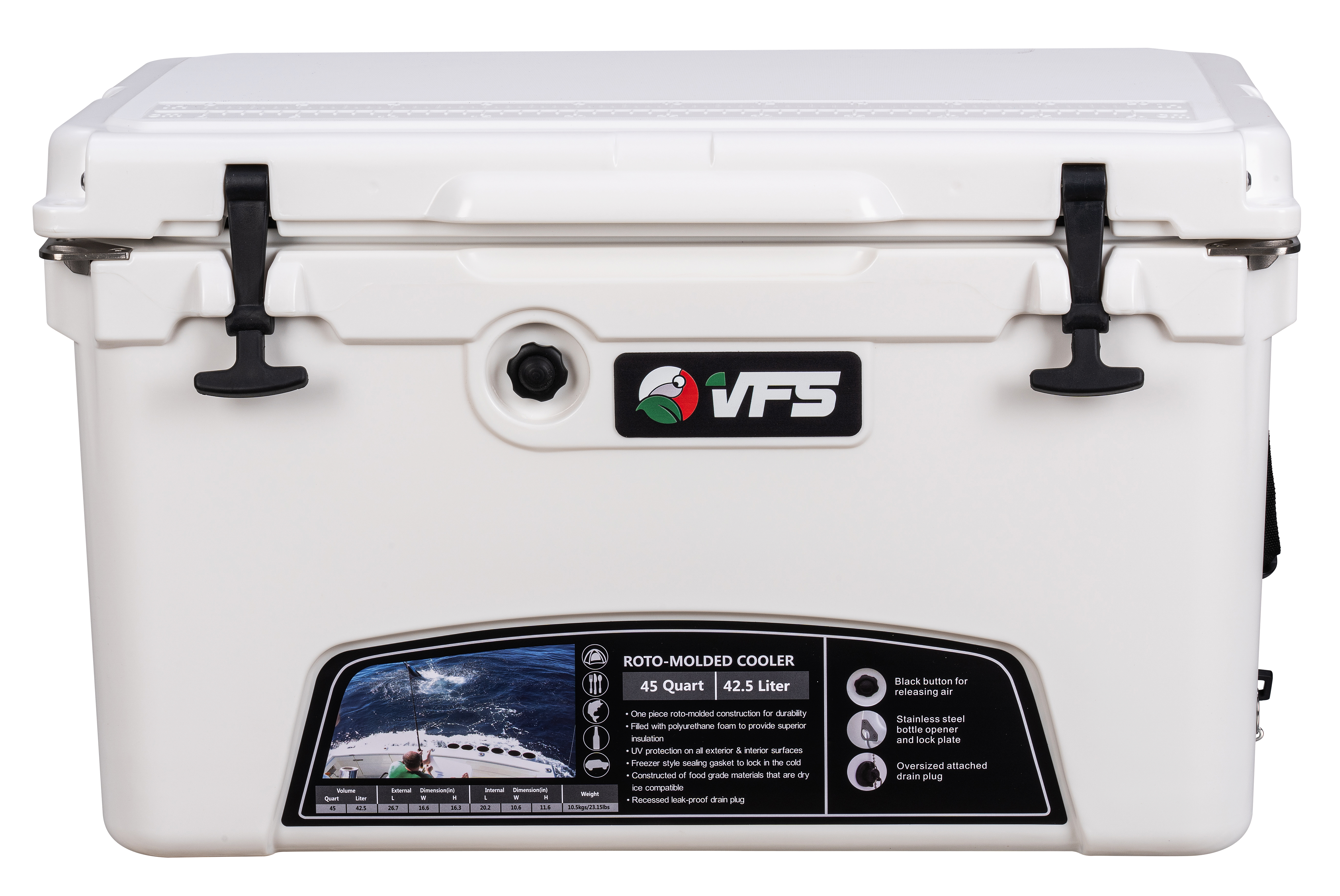 Cooler 45QT - Blanco