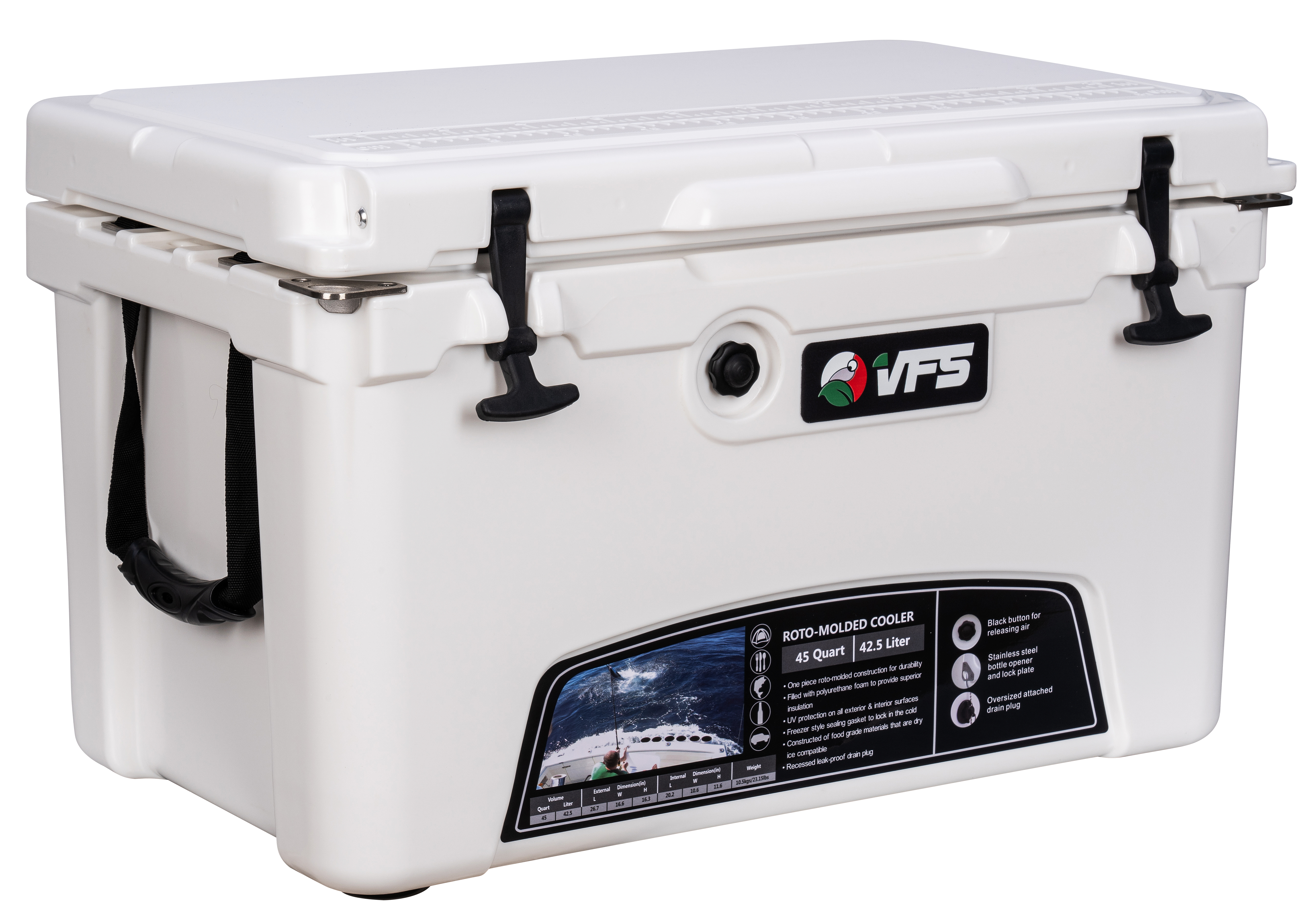 Cooler 45QT - Blanco