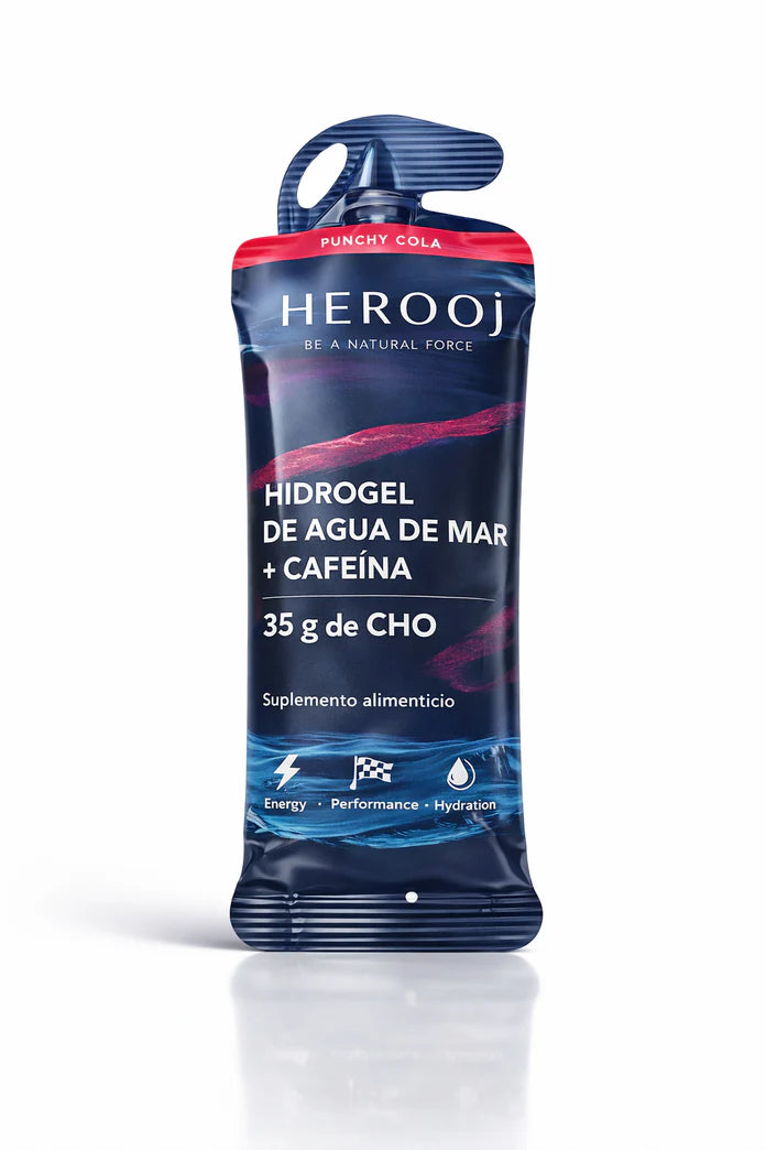 HIDROGEL HEROOJ DE AGUA DE MAR+CAFEINA 60G - PUNCHY COLA