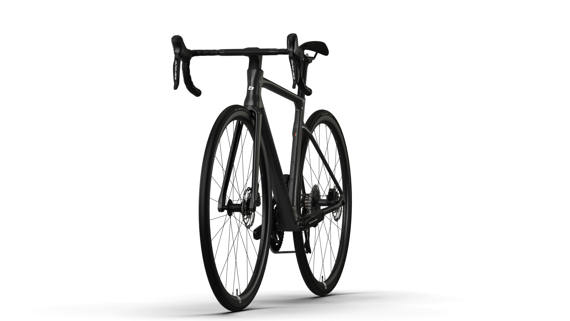 BICICLETA BENELLI R23 6.0 ELITE CARB DISK DI2 COLOR GRIS OSCURO / NEGRO TALLA M