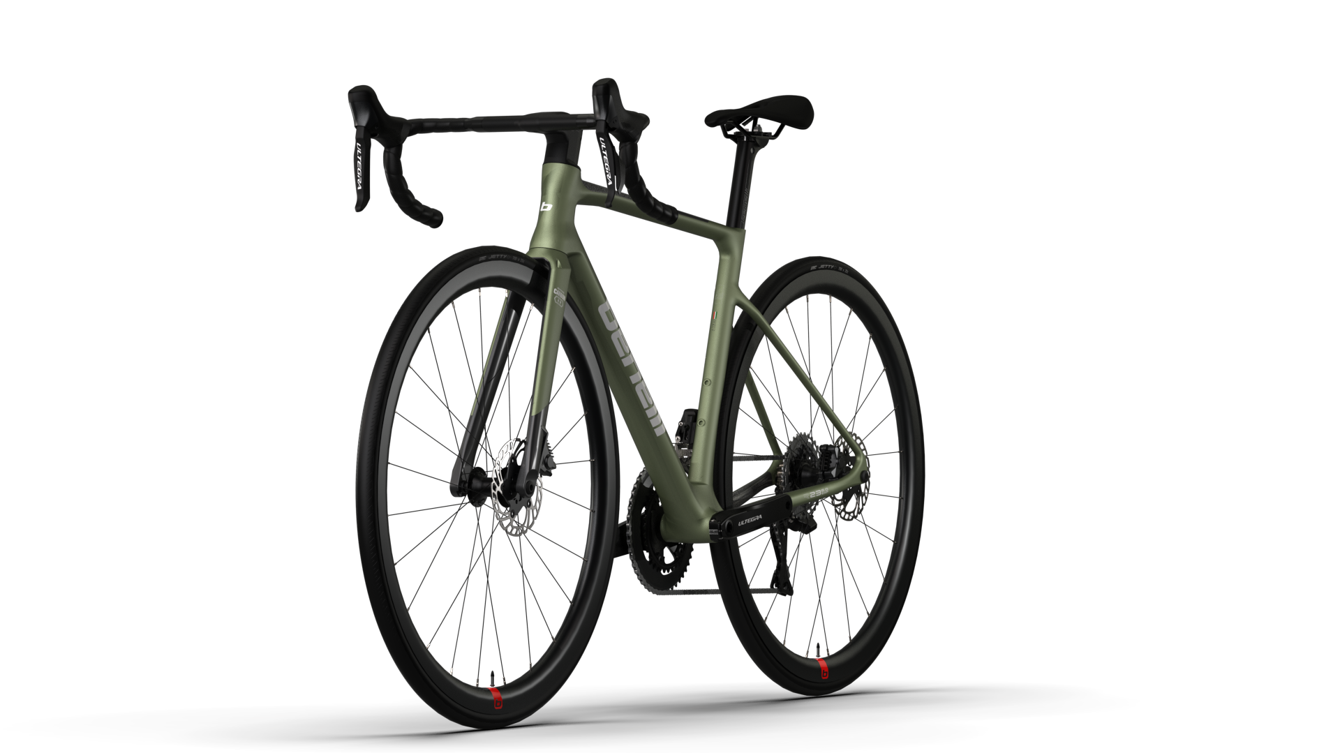 BICICLETA BENELLI R23 6.0 EXP CARB DISK DI2 COLOR ARMY GREEN /BLANCO TALLA M