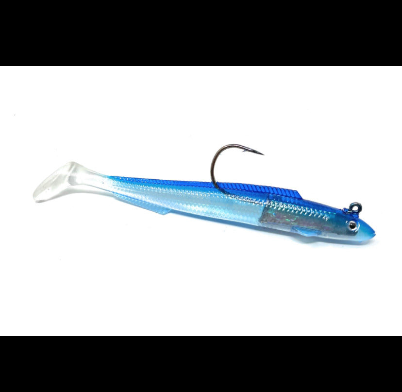 SEÑUELOS DE GOMA LA FLECHA 6" 10 COLOR SHINER