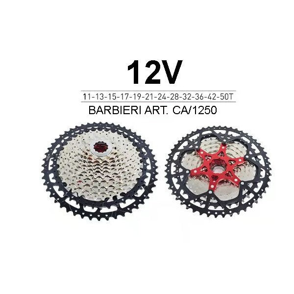 CASSETTE 12 VEL 11-50 SRAM-SHIMANO