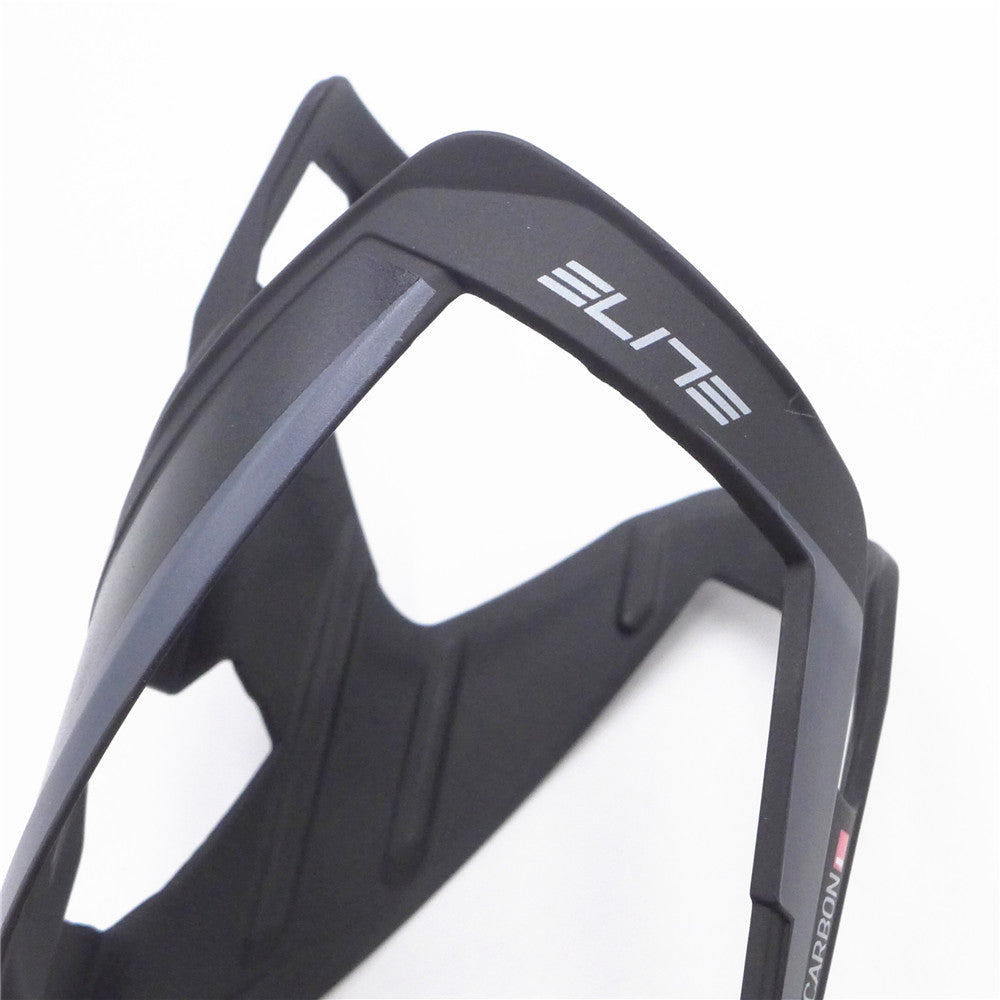 Elite Porta Botella Vico Carbon Mat, Black