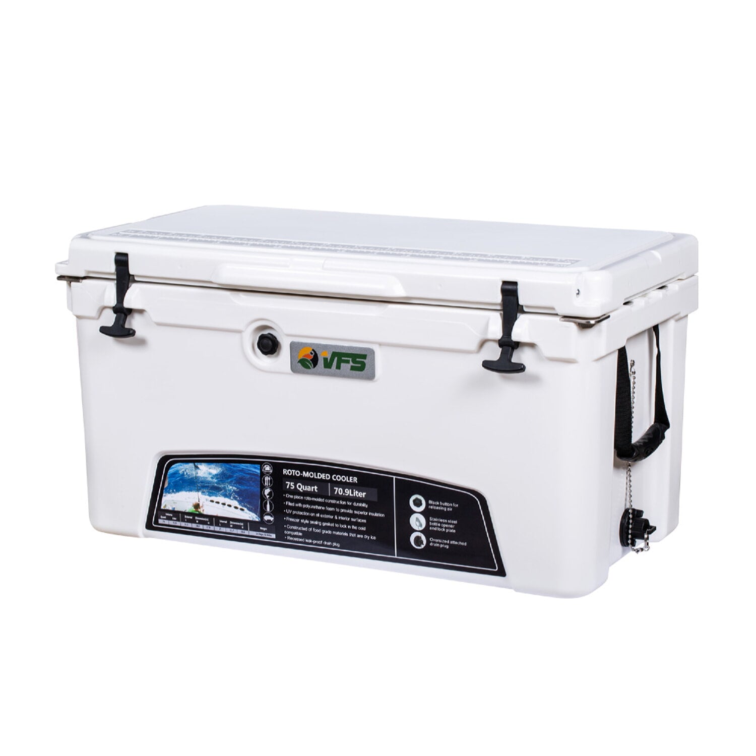 Cooler 75Qt blanco