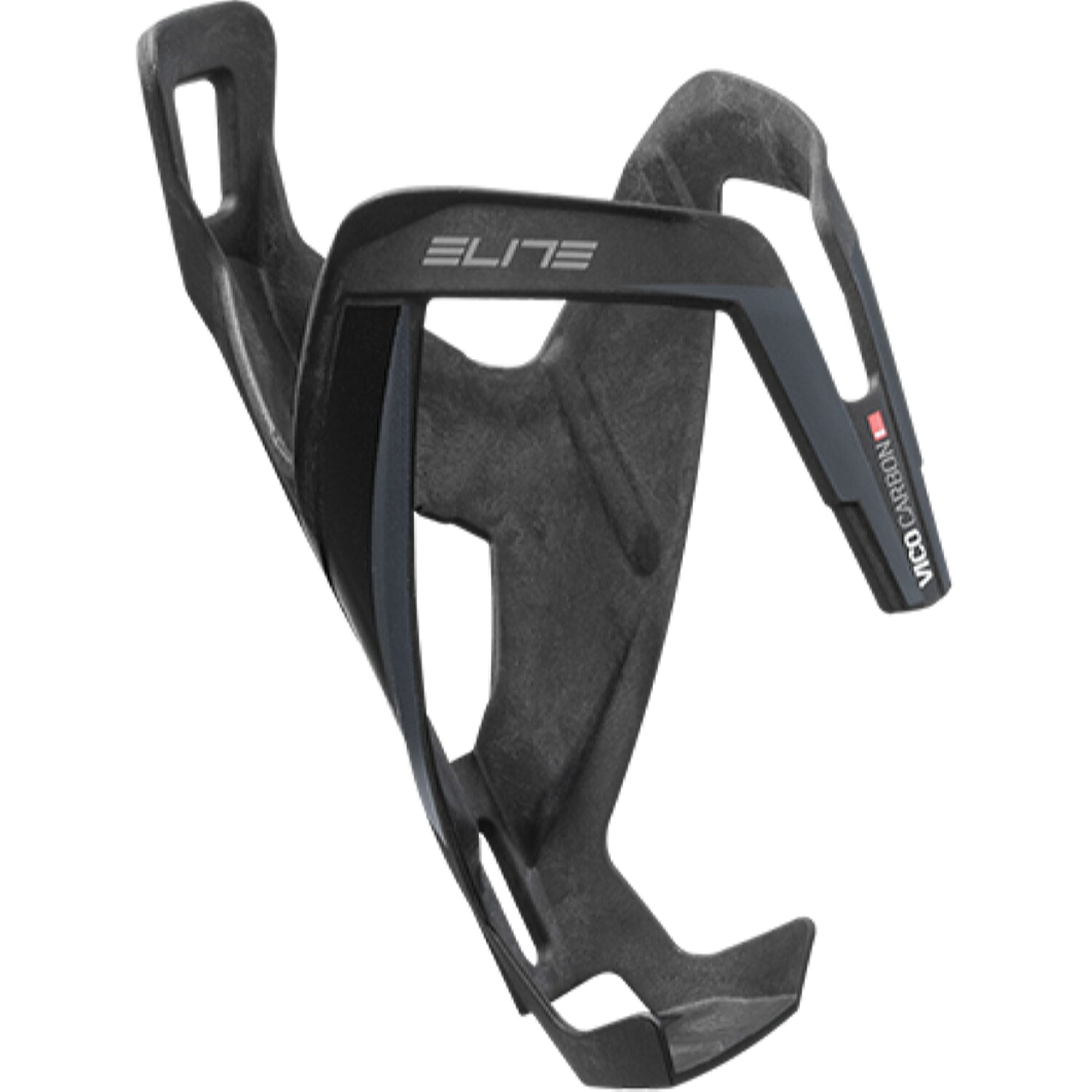 Elite Porta Botella Vico Carbon Mat, Black