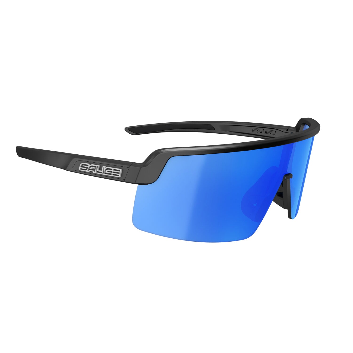 Lentes Salice modelo 023 RW Negro Mirror Hydro Blue