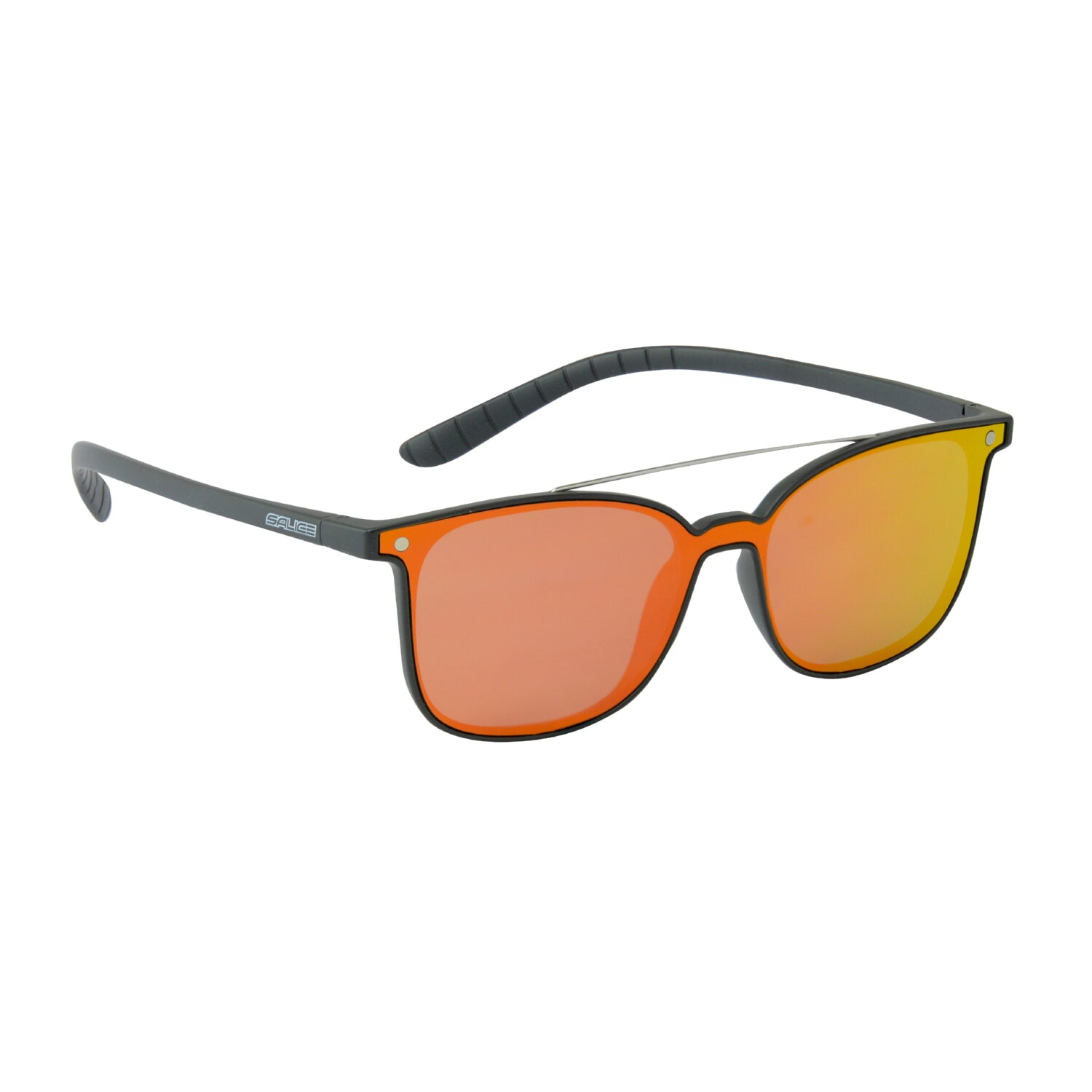 Lentes Salice Negro Rojo (Mod 848Rw)