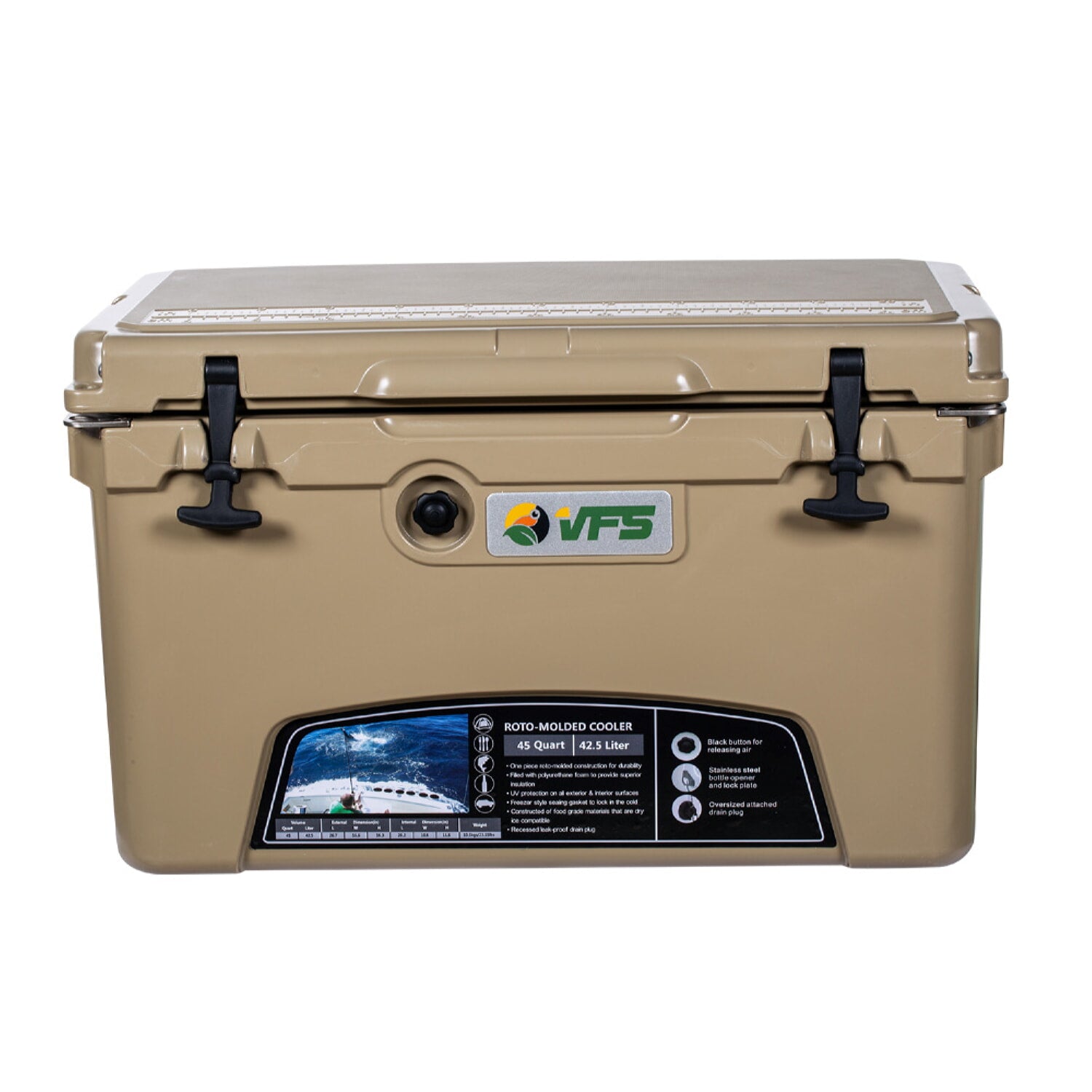 Cooler 45Qt - Sand