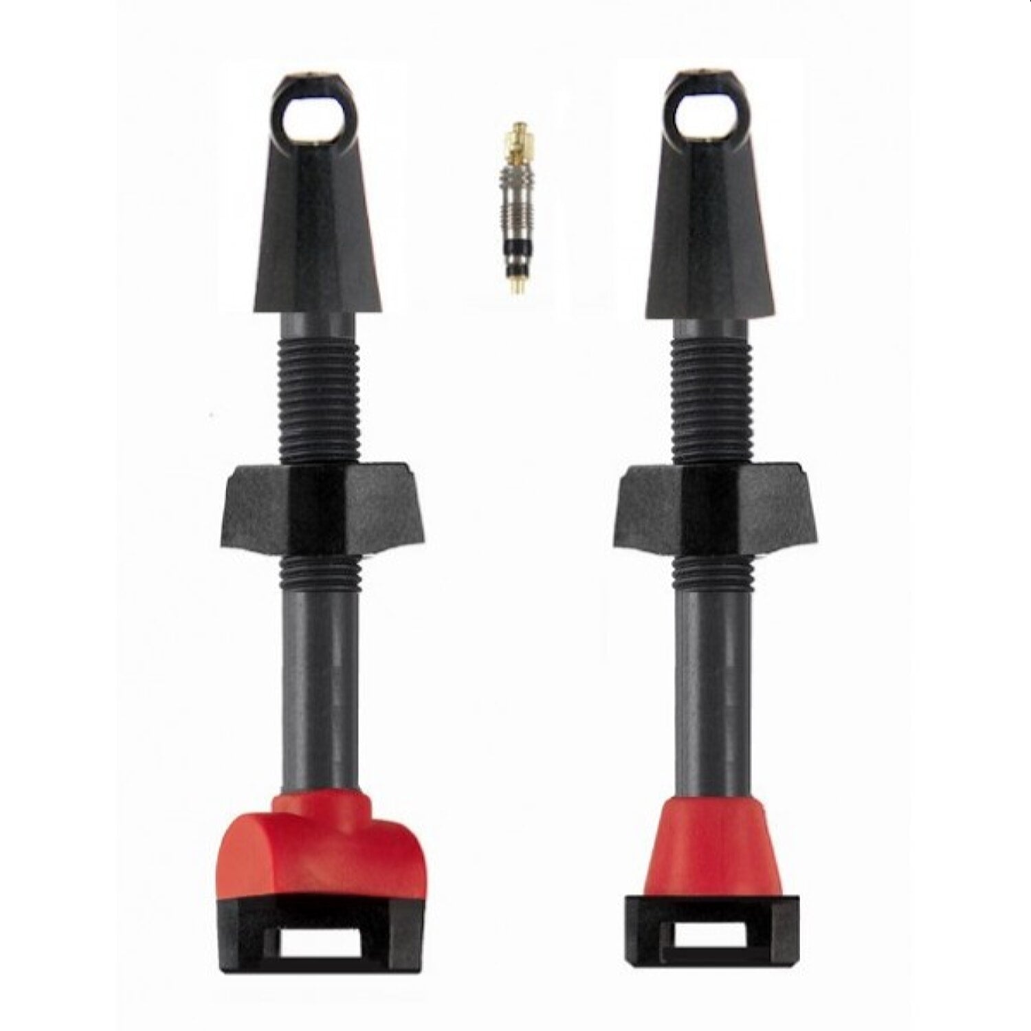 Valvulas Tubeless 45Mm Carbonaria + Accesorios