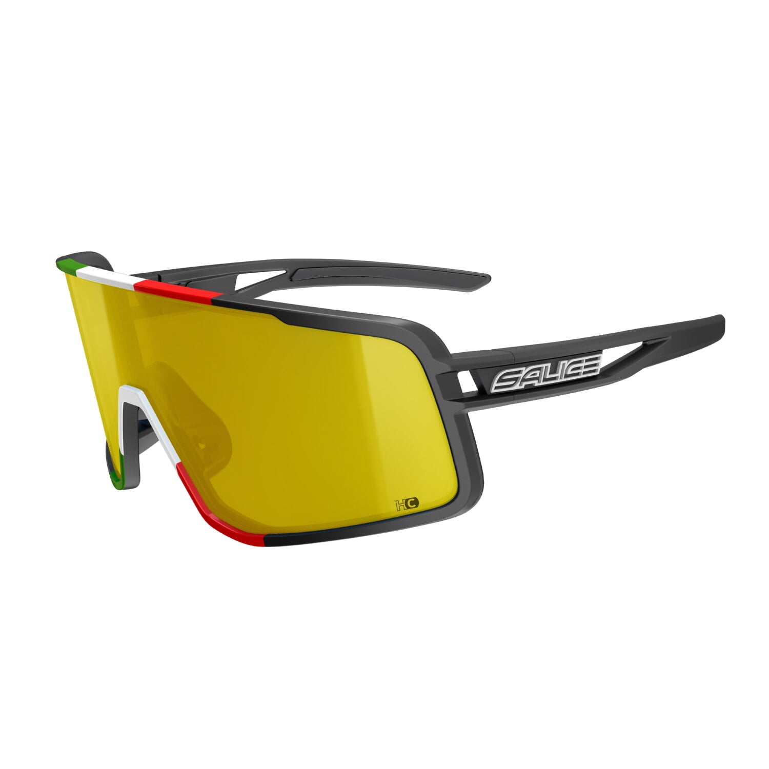 Lentes Salice Negro Ita Mirror Hydro Yellow (Mod 022Ita)