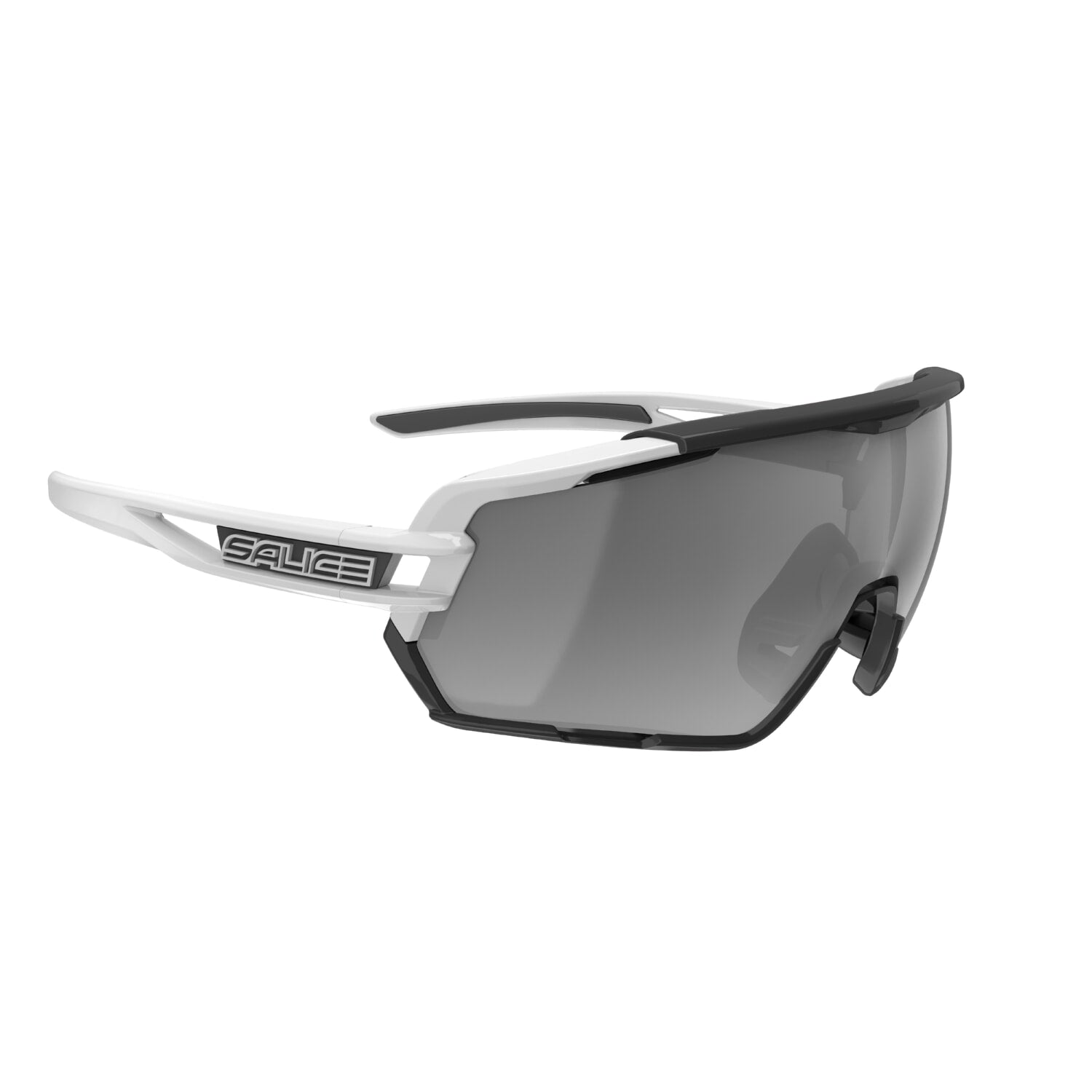 Lentes Salice Modelo 020 Blanco/Negro Rw Idro Negro (Mod 020Rw)