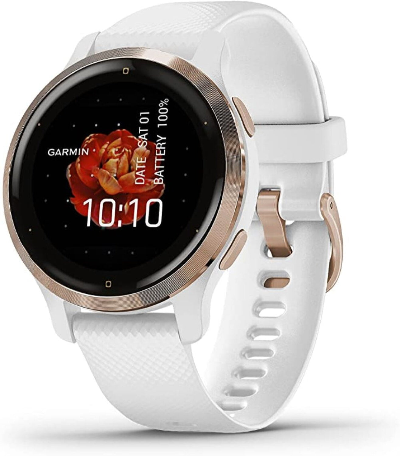 Reloj Venu 2S Rose Gold White Garmin