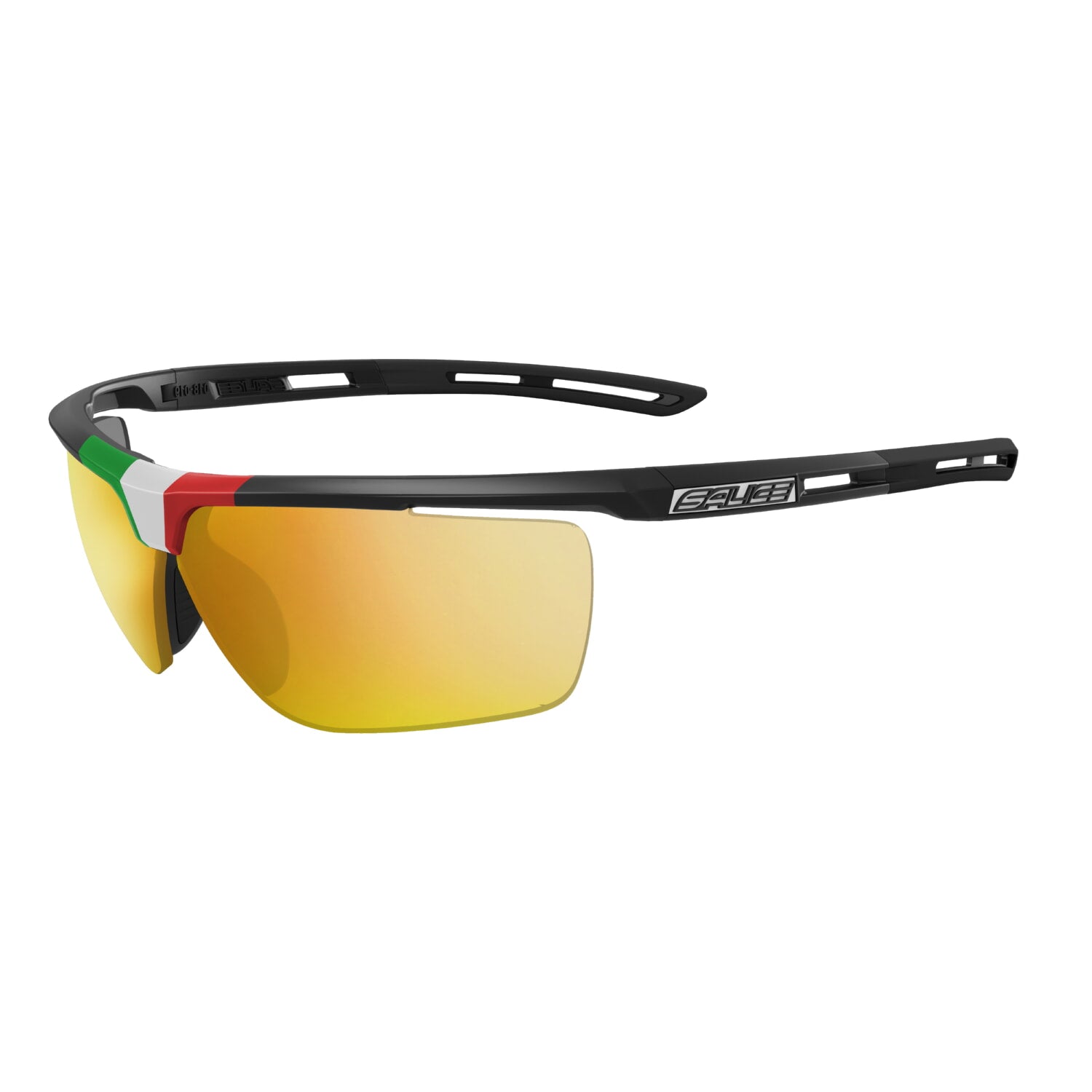 LENTES SALICE NEGRO/ITA ESPEJO AMARILLO (MOD.019ITA)