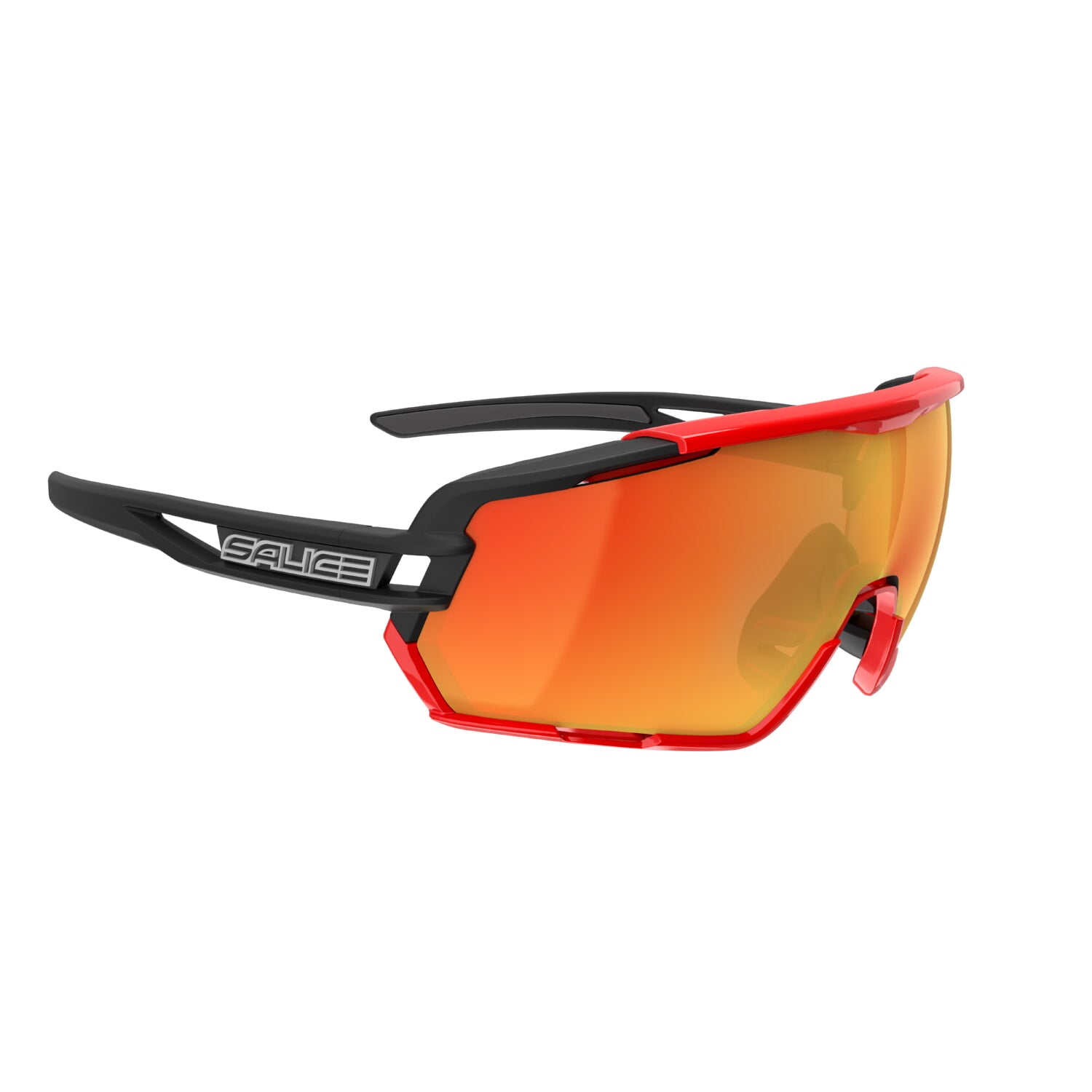 Lentes Salice modelo 020 Negro/Rojo Rw Idro Rojo (Rw)