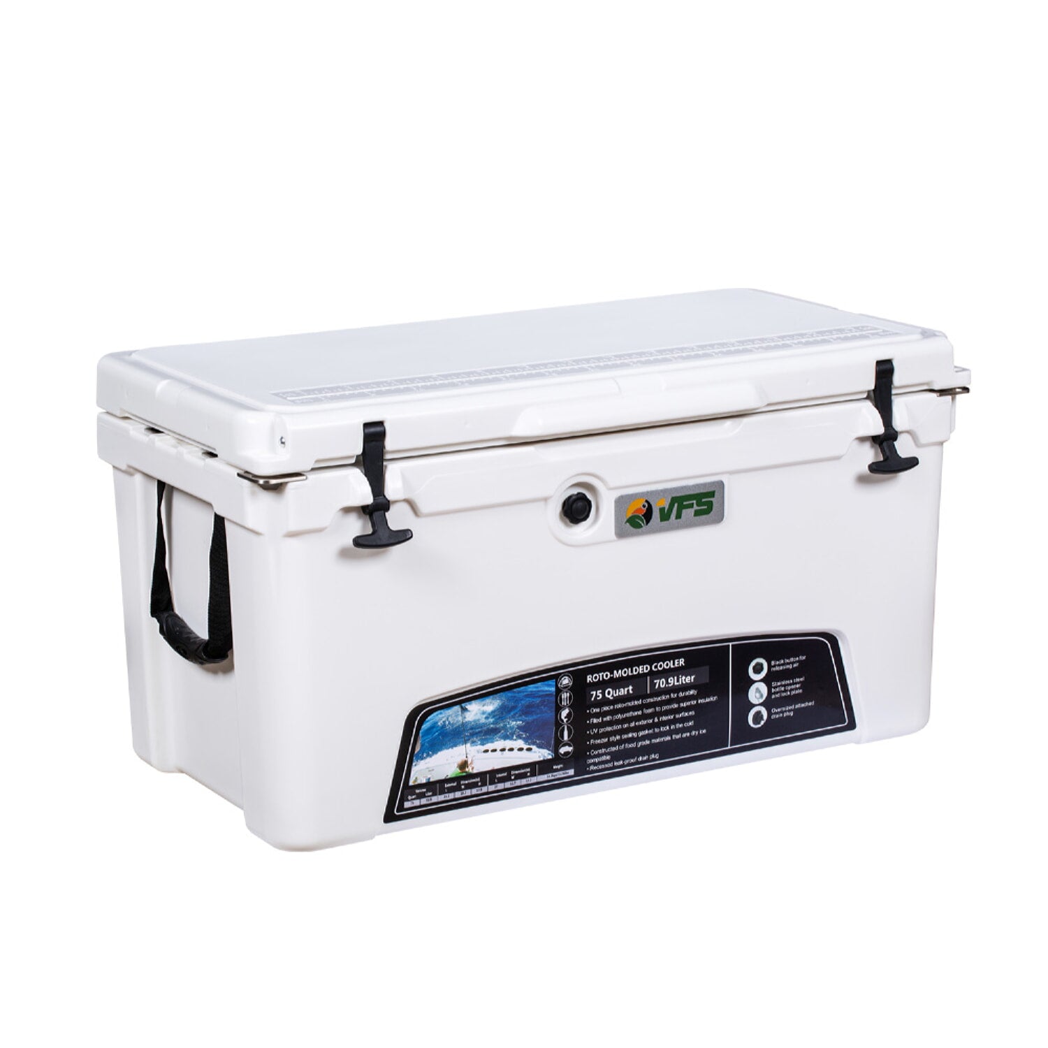 Cooler 75Qt blanco