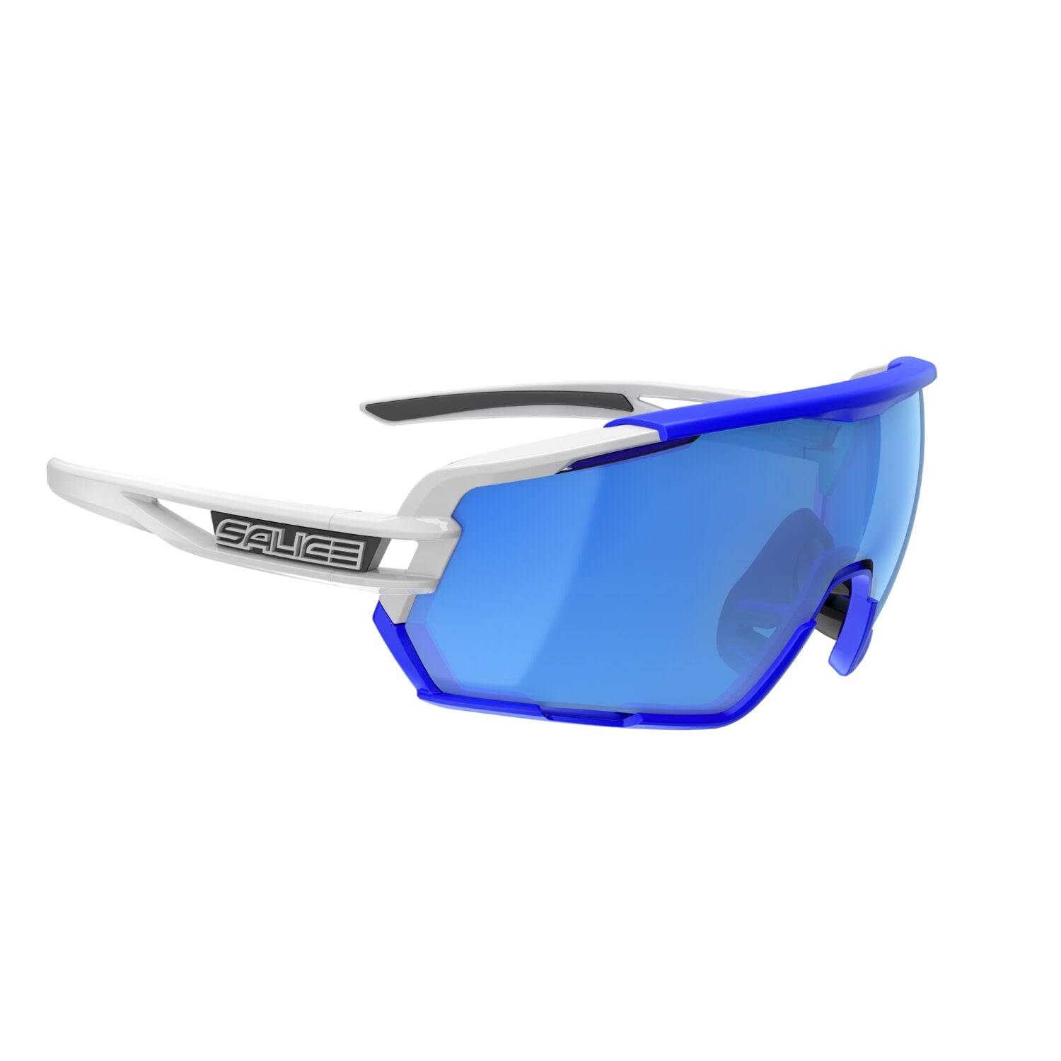 Lentes Salice modelo 020 Blanco/Azul Rw Idro Azul (Mod 020Rw)