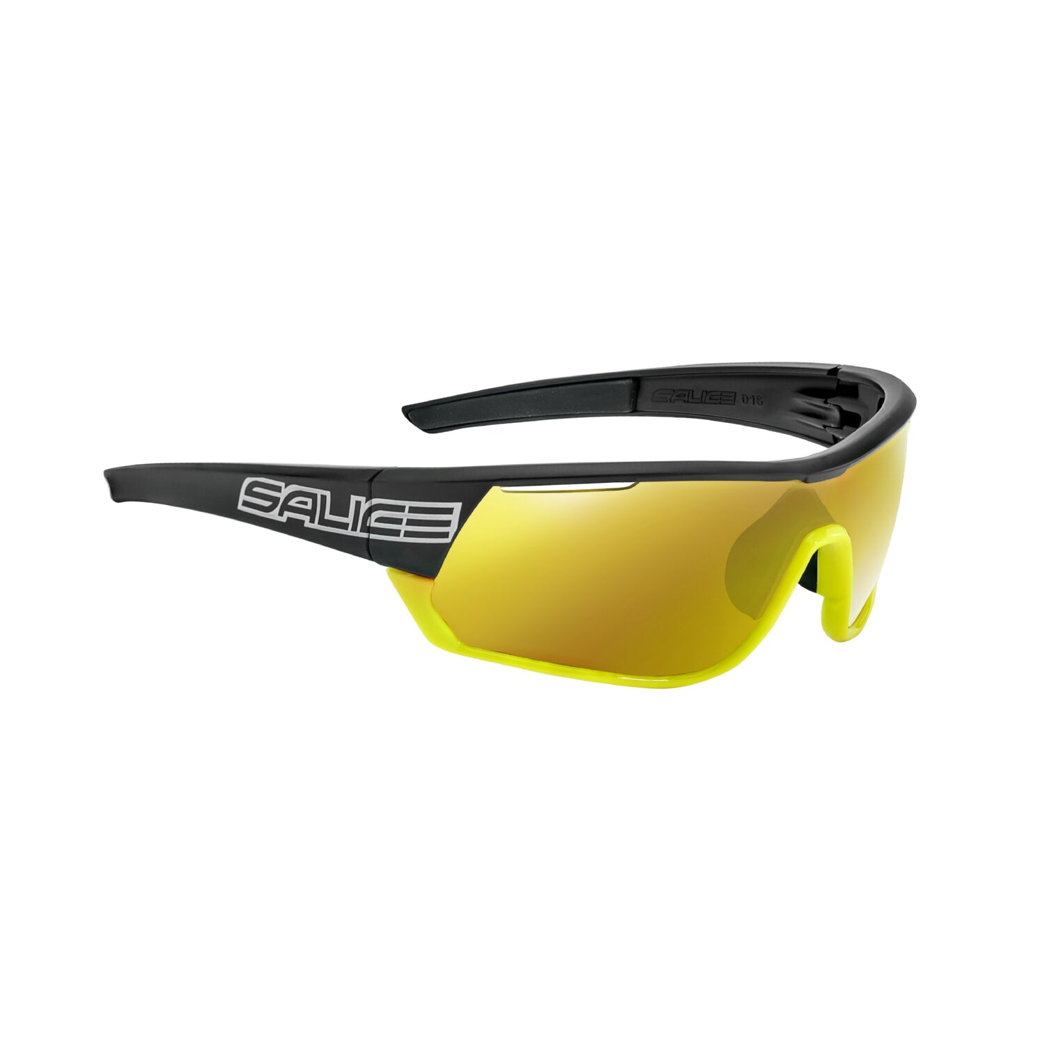 Lentes Salice modelo 016 RWP Negro/Amarillo Mirror Hydro Amarillo