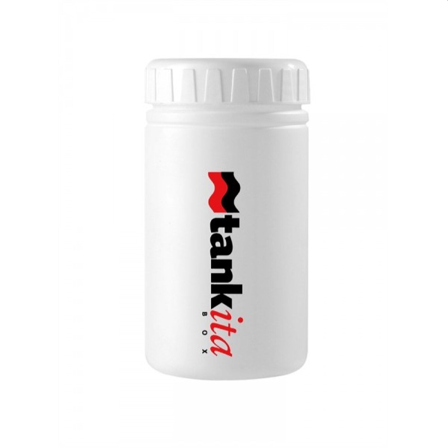 Tankita Porta objetos en tu bicicleta (blanco ) 450Ml Botella Porta Objetos