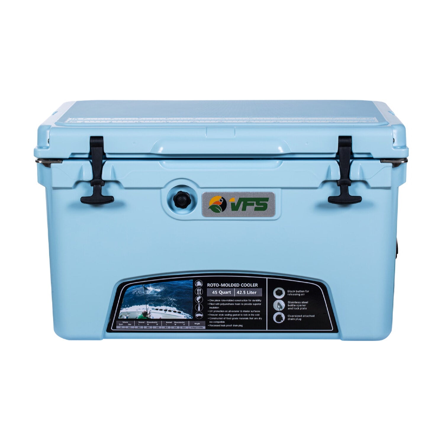Cooler 45Qt - Sky Blue