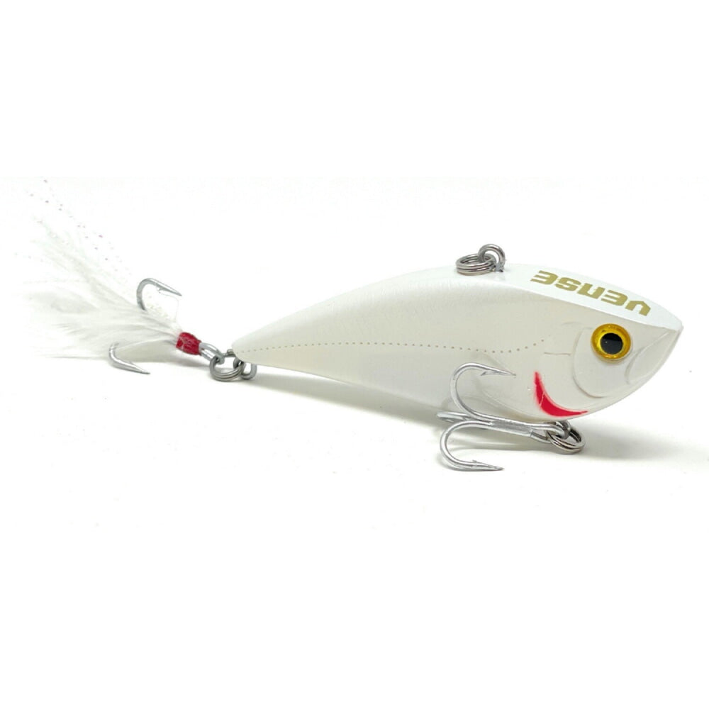 Señuelo Raptor Rattling 005 Pearl White. (Tungsten)