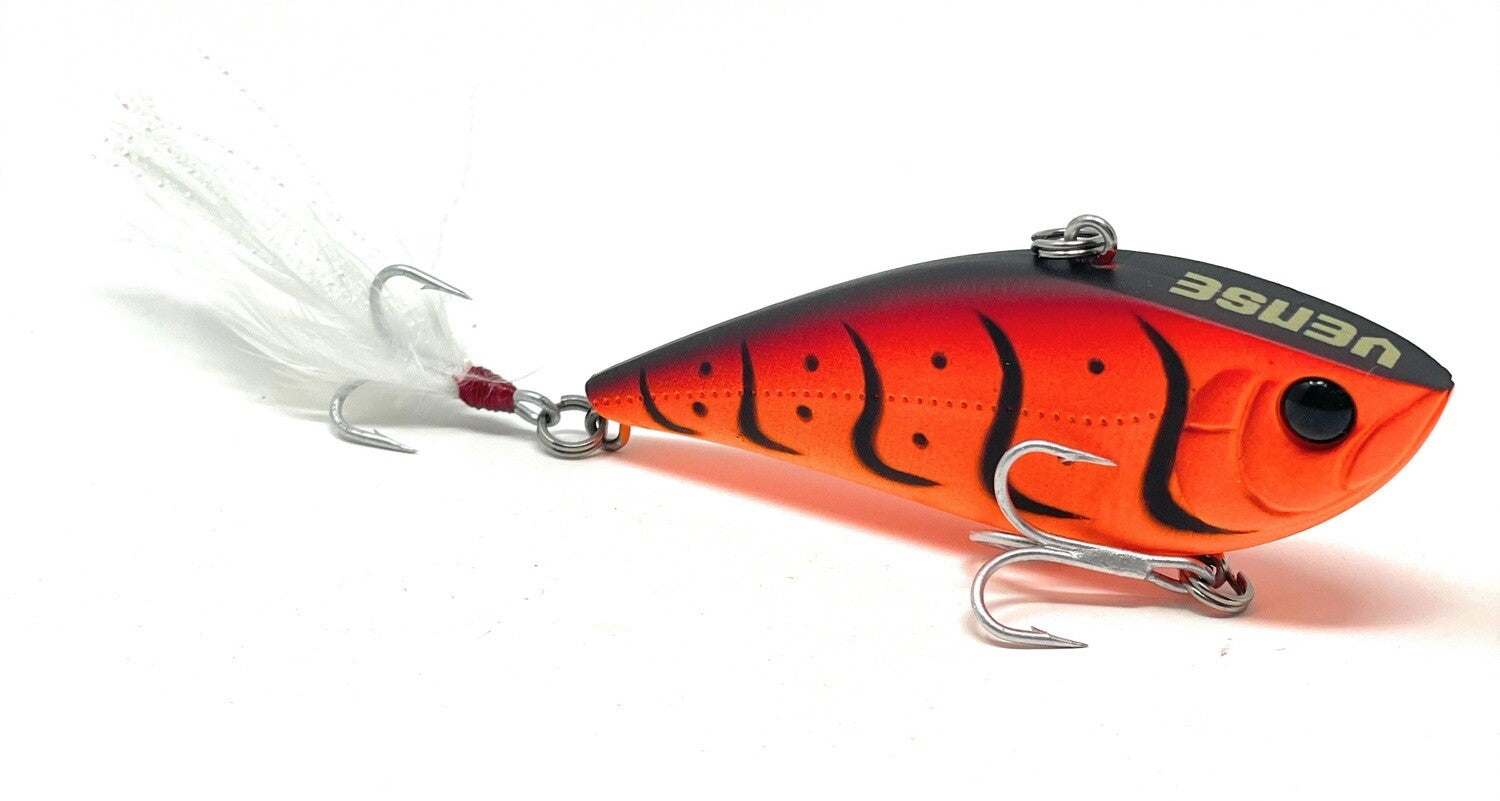 Señuelo Raptor Rattling 006 Matte Orange Crow. (Tungsten)