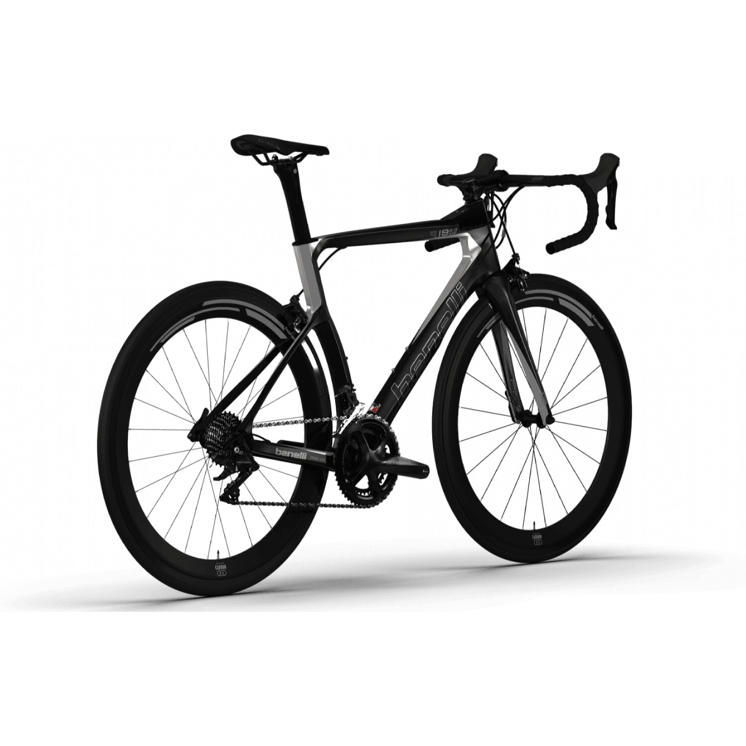 Bicicleta Ruta Benelli Carb. (R19 2.0 Exp Carb) Negra 56 (ULTEGRA)