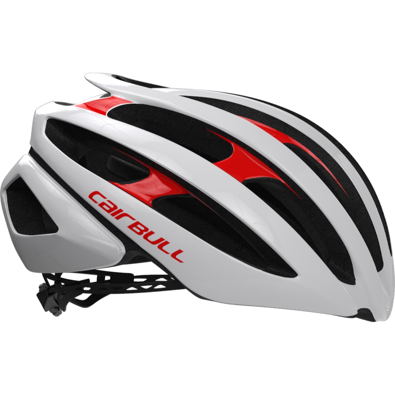 Casco Cairbull Mod Slk20 Talla L(58-61) Blanco / Rojo