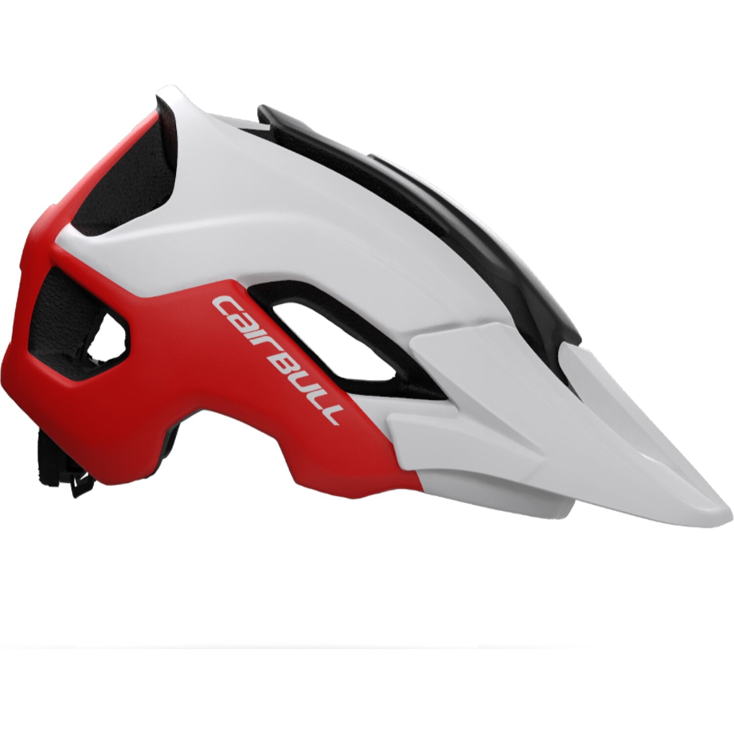 Casco Cairbull Mod Terrain Talla L(58-62) Blanco/Rojo Mate