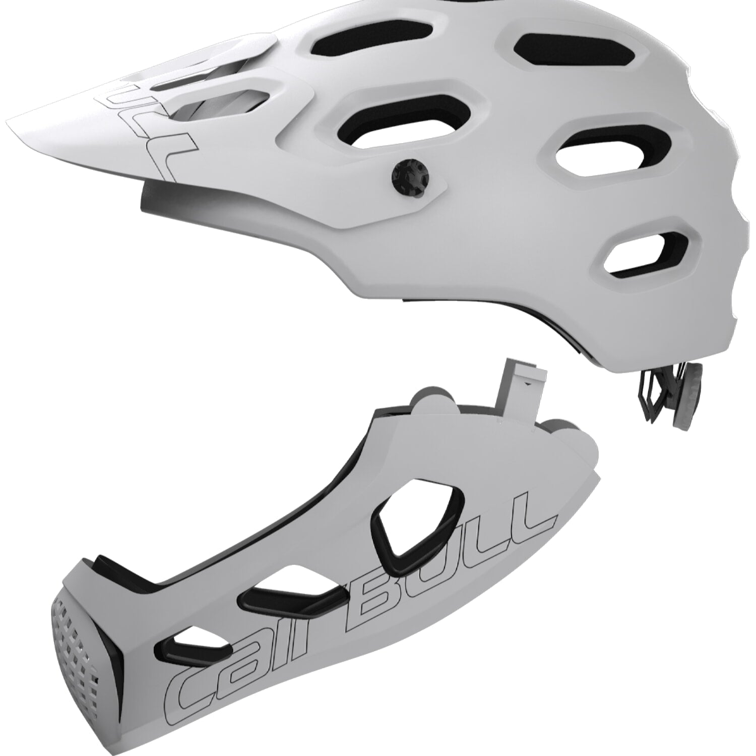 Casco Cairbull Allcross Talla M/L(56-62) Blanco