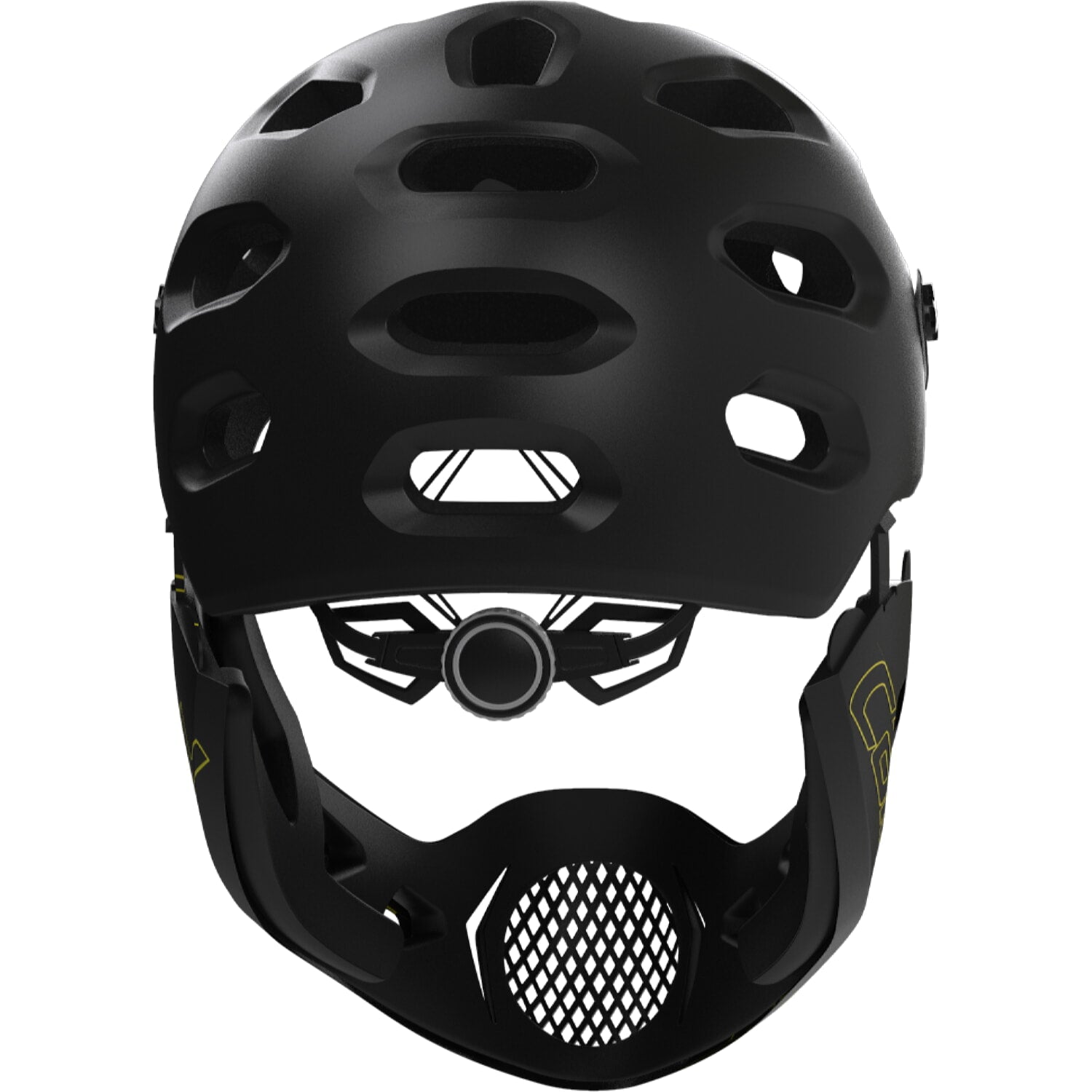 Casco Cairbull Allcross Talla M/L(56-62) Negro/Amarillo