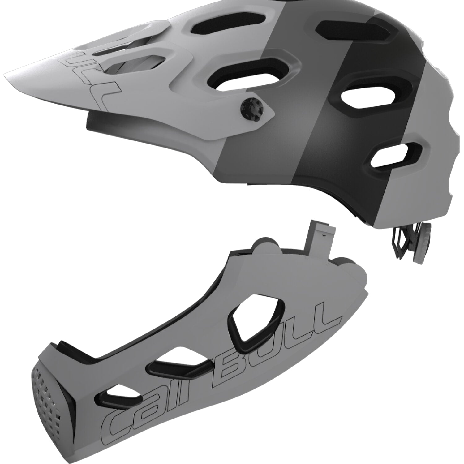 Casco Cairbull Allcross Talla M/L(56-62) GRIS