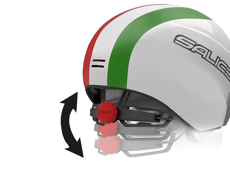 CASCO SALICE BICI BLANCO/ITA TALLA 52-58 RW AZUL (MOD CHRONO)