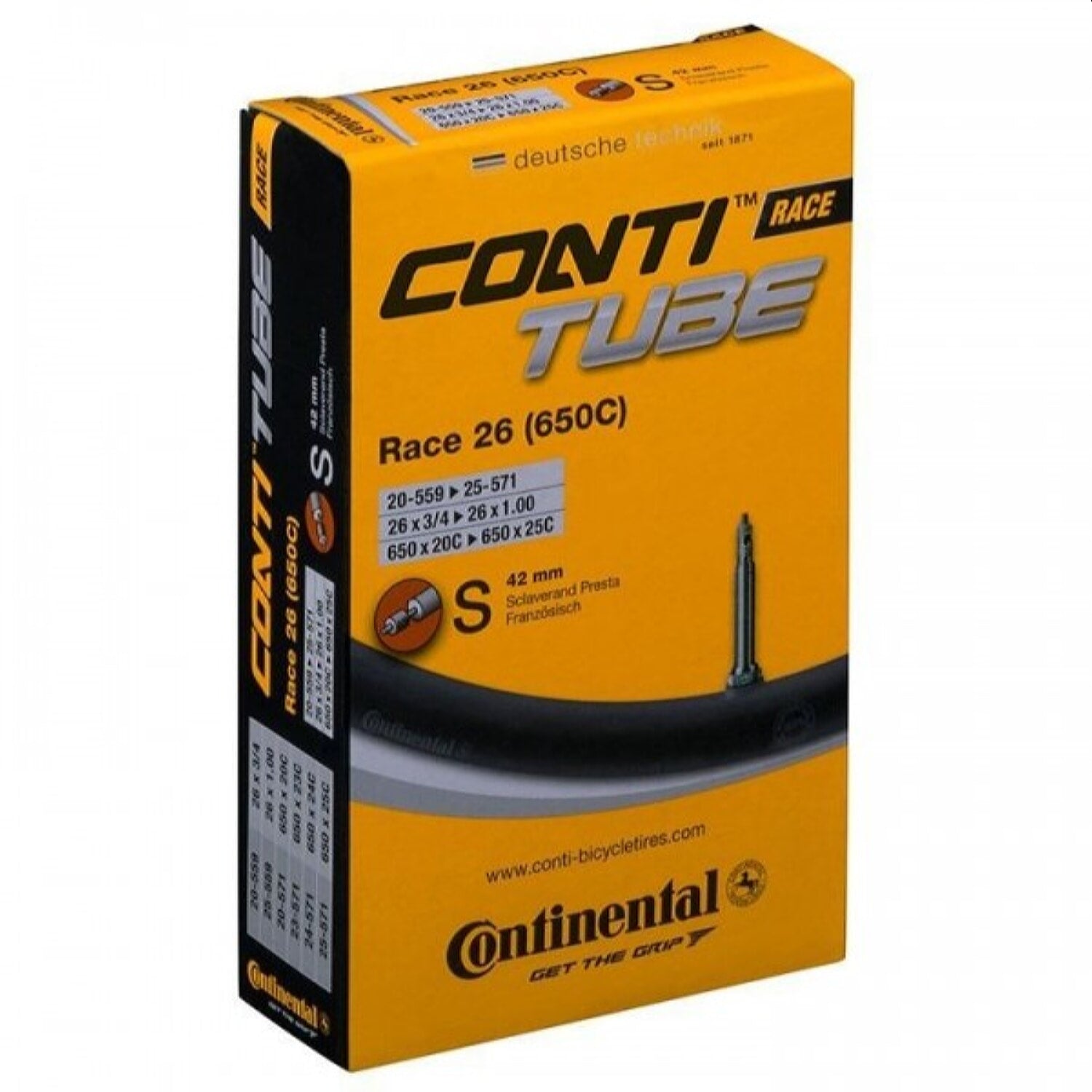 Tubo Continental 26X1-1.3 Presta 42Mm