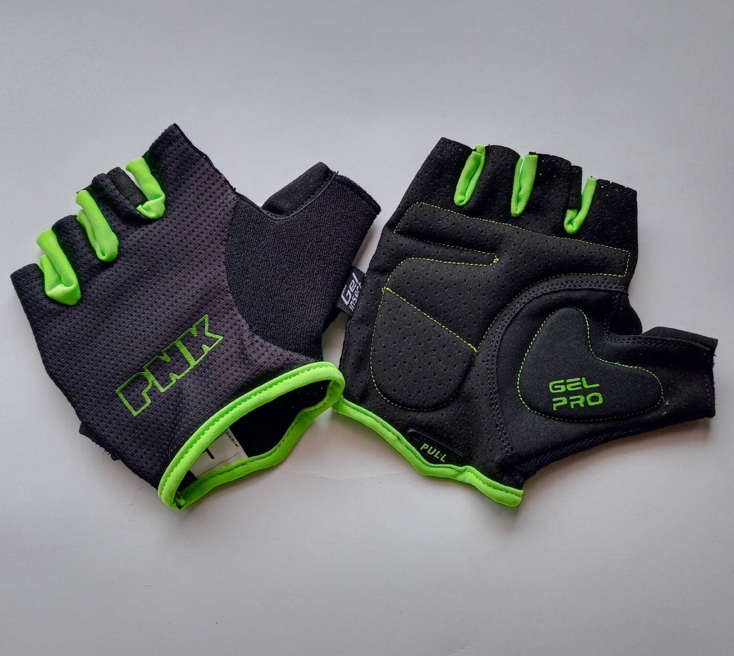GUANTE VERDE FLUO CORSA PRO CON GEL TALLA M