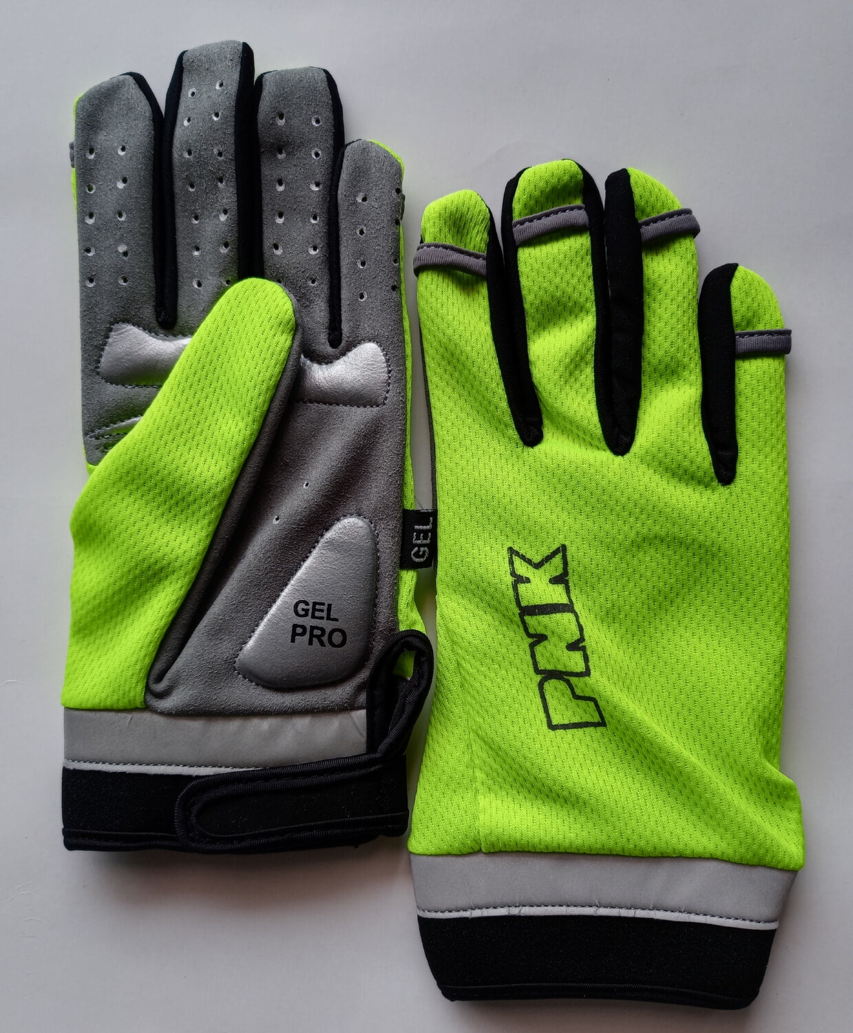 GUANTE GEL AMARILLO FLUO TALLA M