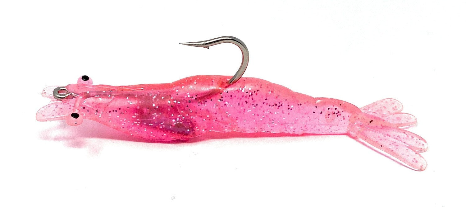 Rubber Shrimp 305. 009 Pink Fluorescente