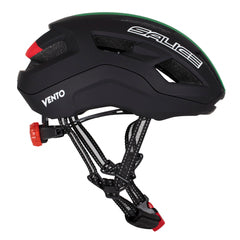 Casco Ruta Salice Negro Ita |VENTO |Talla L-XL 58-61