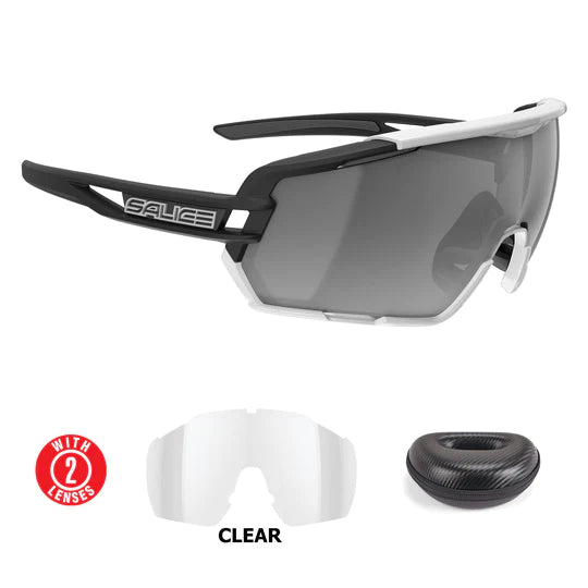 Lentes Salice Negro/Blanco Rw Idro Negro (Mod 020Rw)