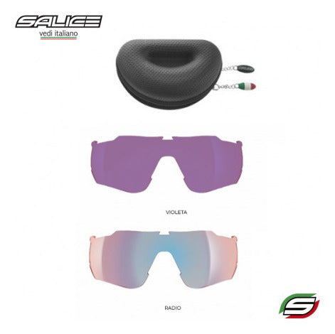 Lentes Salice 023 Lime Rwx By Nxt Cat. 1-3 + Rw Purple