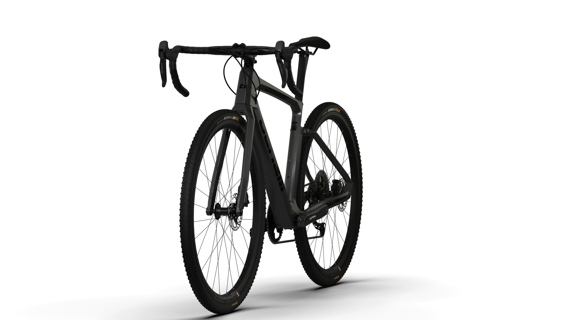 Bicicleta Gravel Benelli Carb. (G22 1.0 Exp Carb) Color GRIS OSCURO