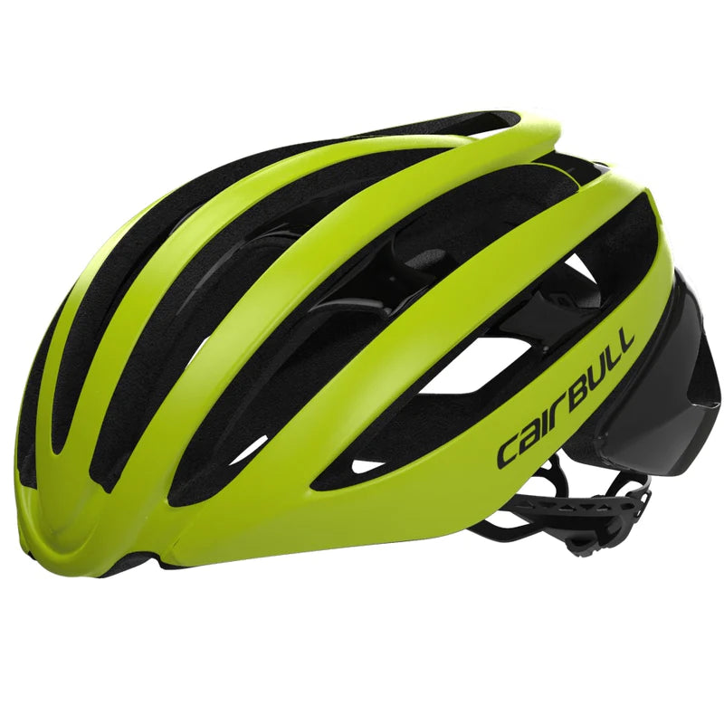 CASCO CAIRBULL SLK20 AMARILLO FOSF TALLA M 54-58