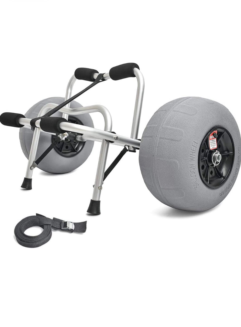 CARRETILLA PARA KAYAK tipo C /CON RUEDAS GLOBO