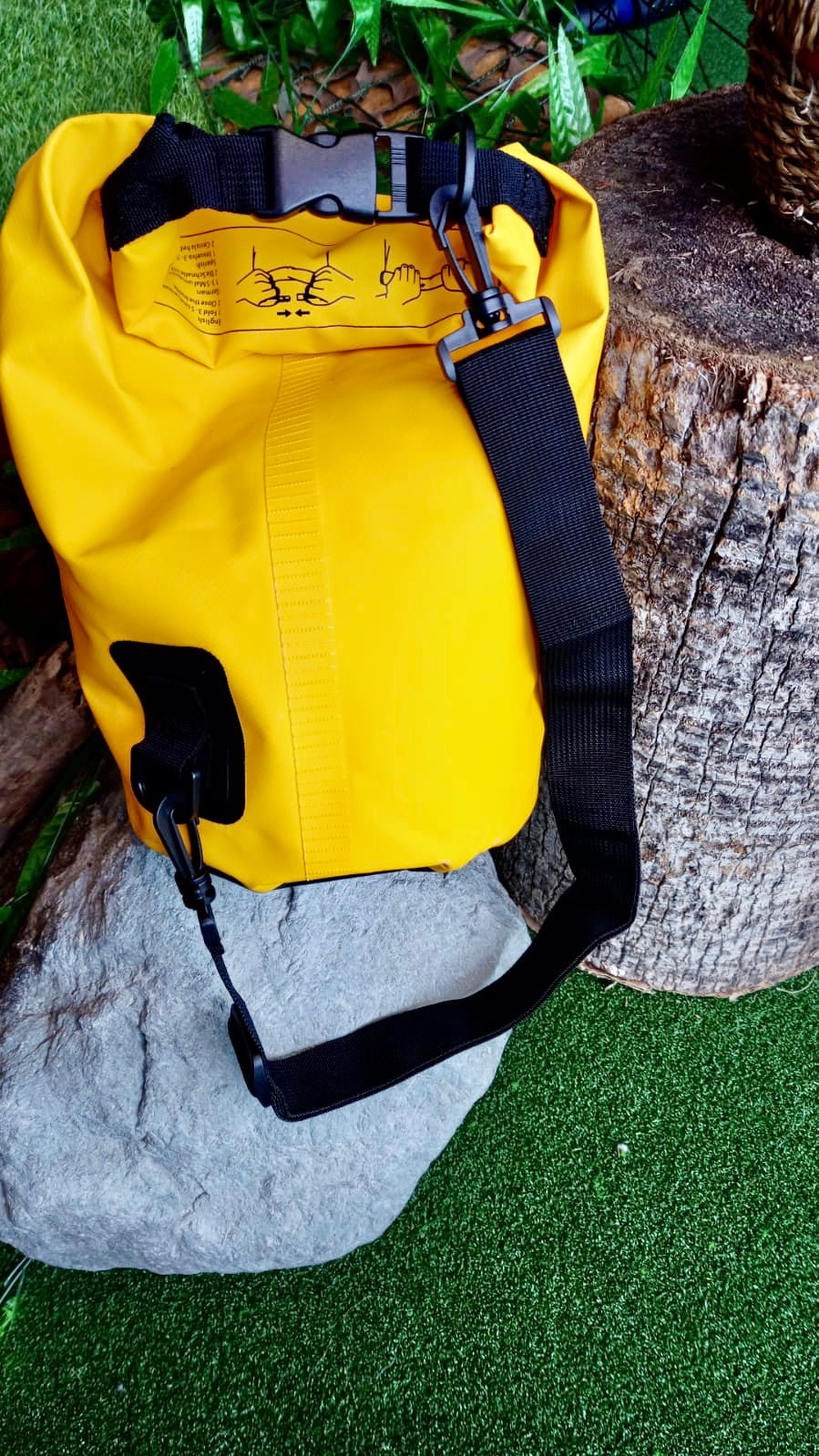 Bolsa Impermeable (Mod 5L). Amarillo