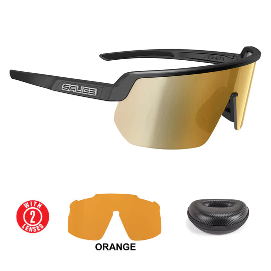 Lentes Salice Negro Mirror Hydro Gold (Mod.023Rw)